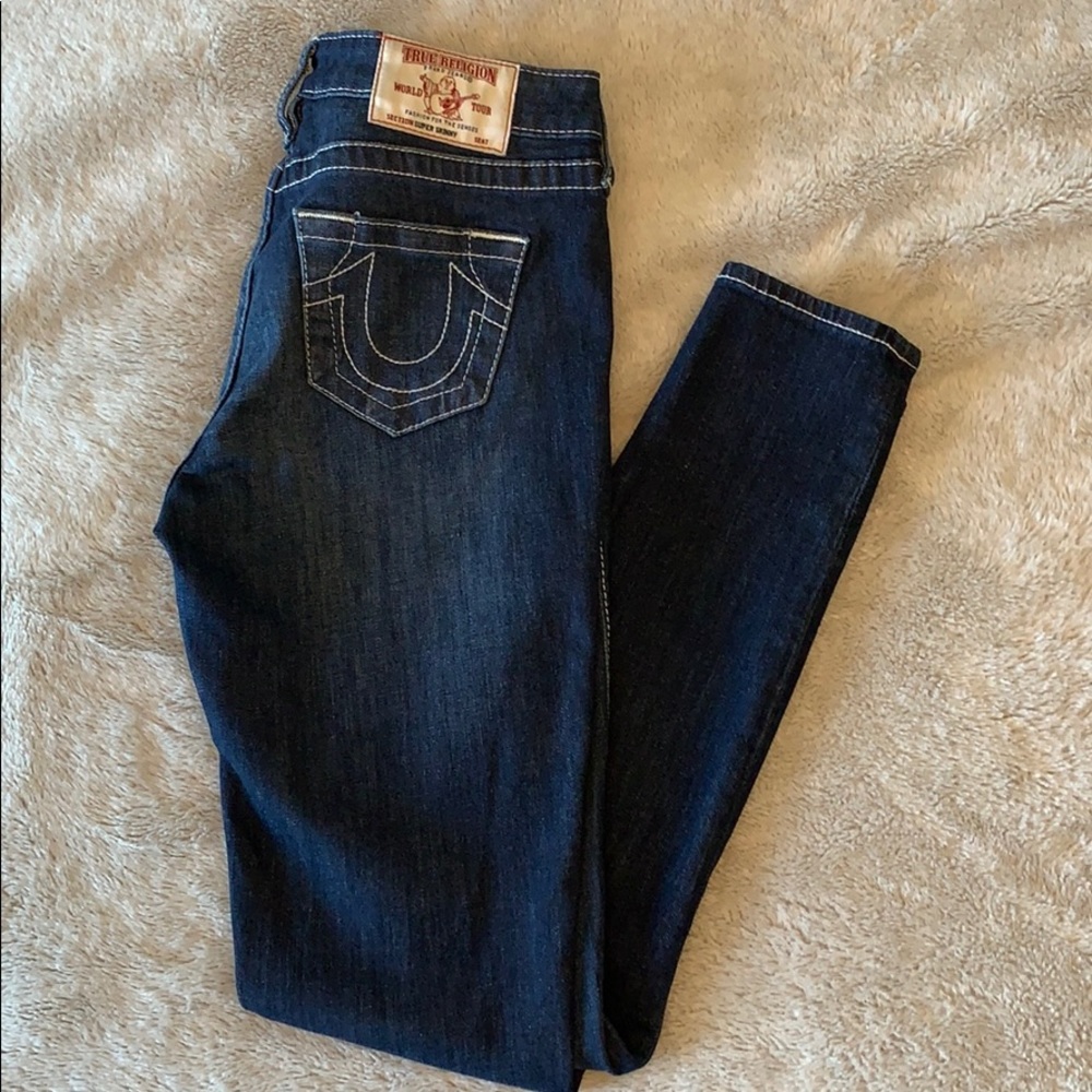 True Religion skinny jeans